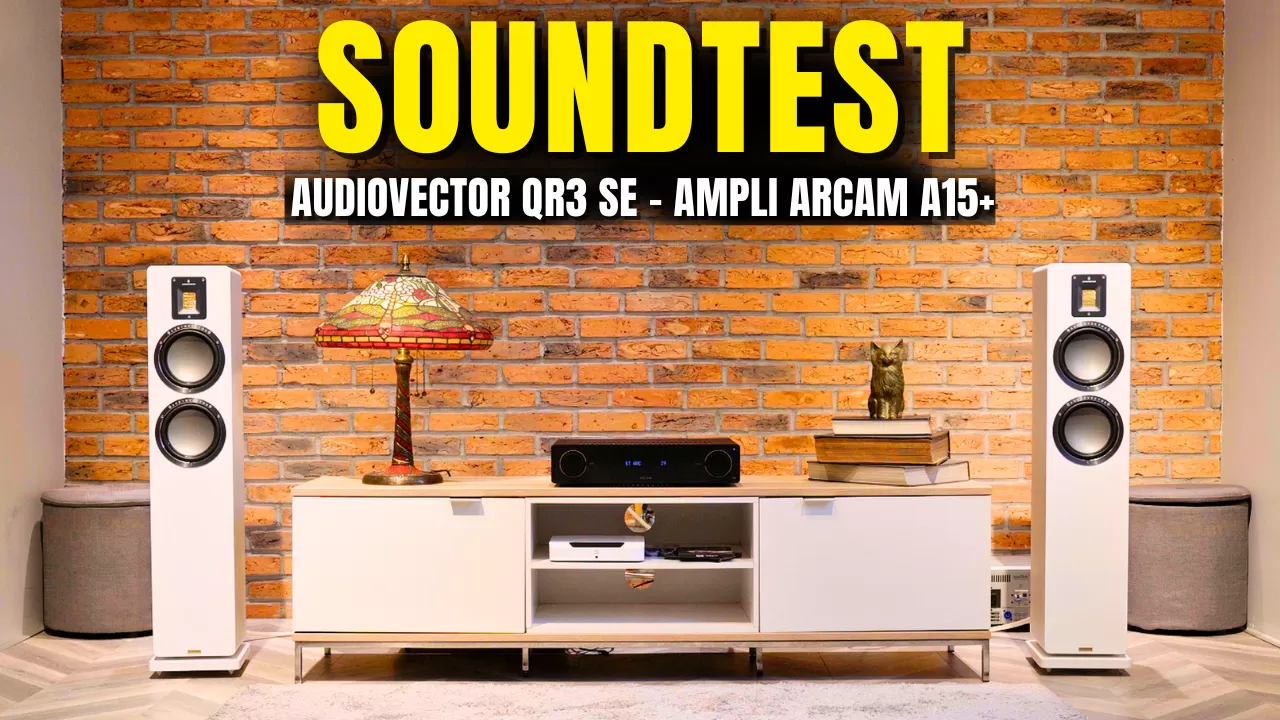 Loa Audiovector QR3 SE và Ampli Arcam A15+ | Trải Nghiệm Âm Thanh Thực Tế (Stand By Me)