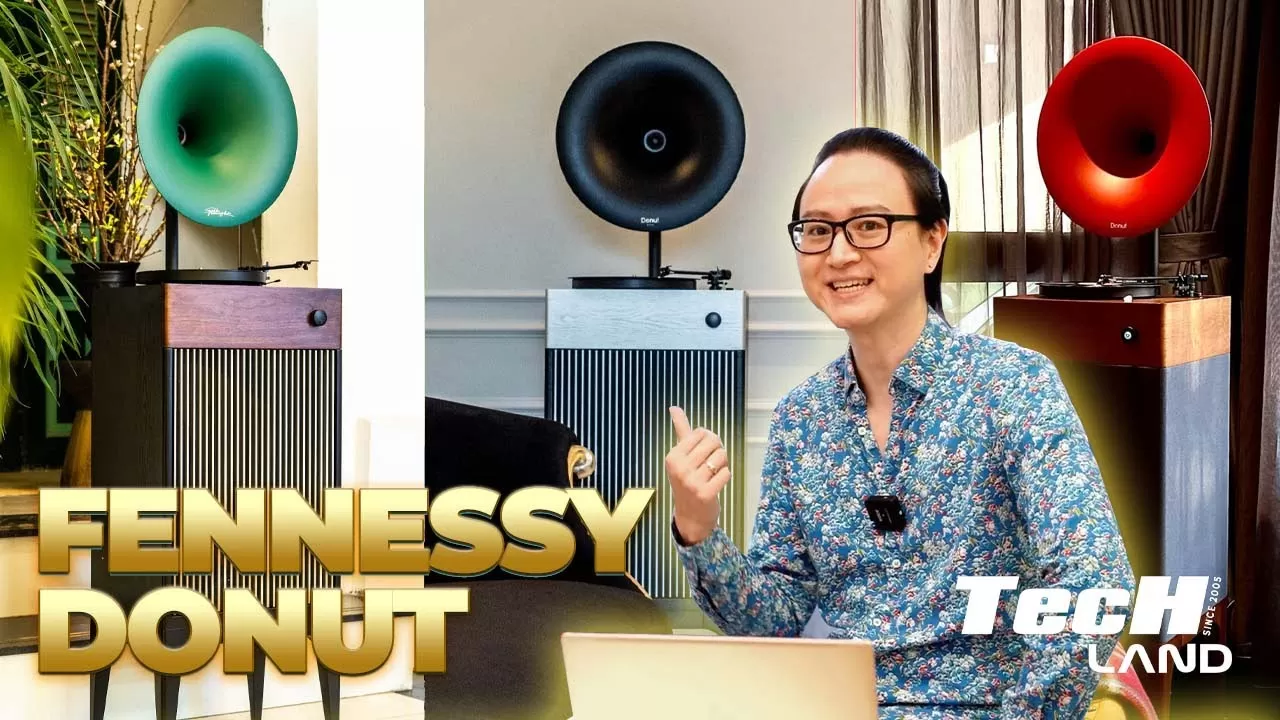 Máy hát đĩa than FENNESSY DONUT - Âm nhạc dành cho người sành điệu