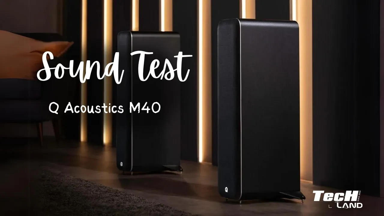 Q Acoustics M40 - Active Speaker Sound Test (Rock/Pop)