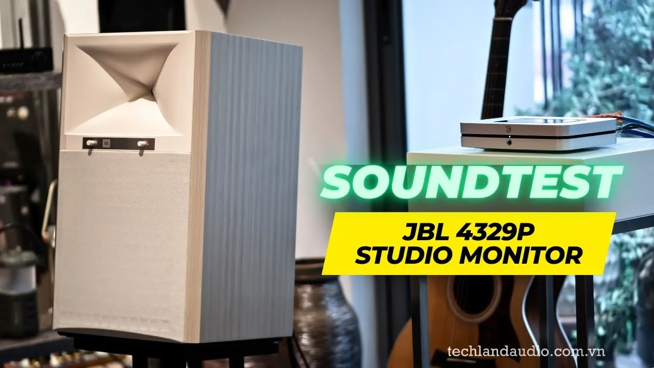JBL 4329P Studio Monitor - Active speaker Soundtest (R&B/Pop)