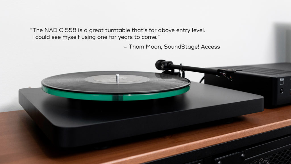 NAD C558 Mâm đĩa than tiêu biểu trong tầm giá dưới 15tr