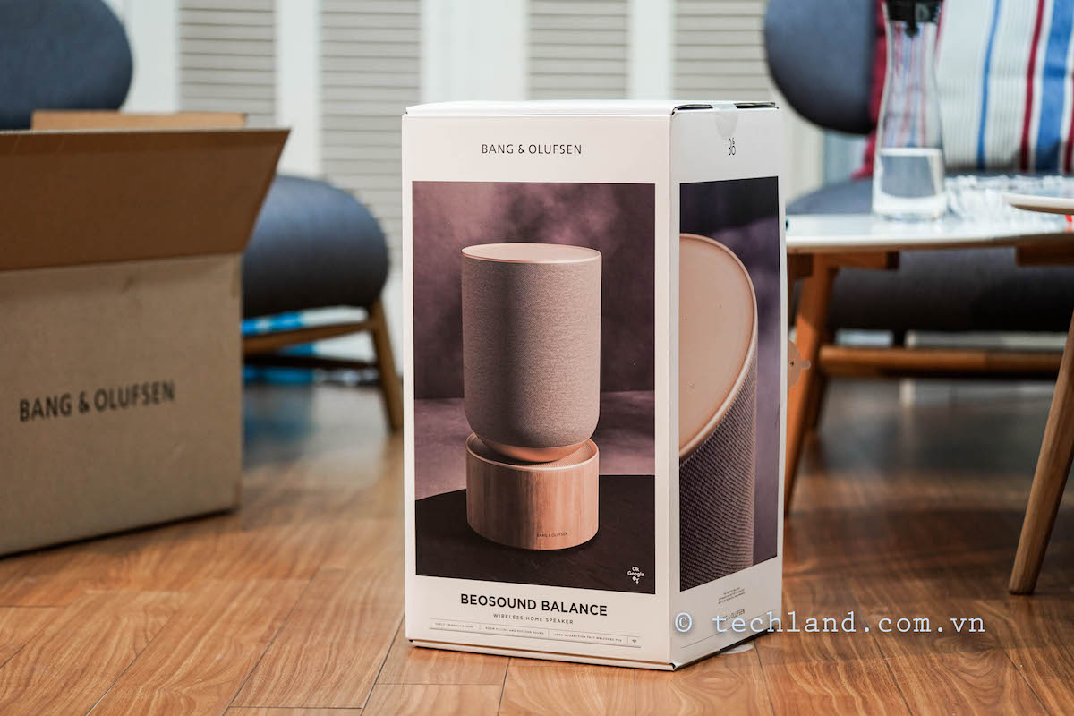 Unbox loa không dây B&O Beosound Balance đẳng cấp Đan Mạch