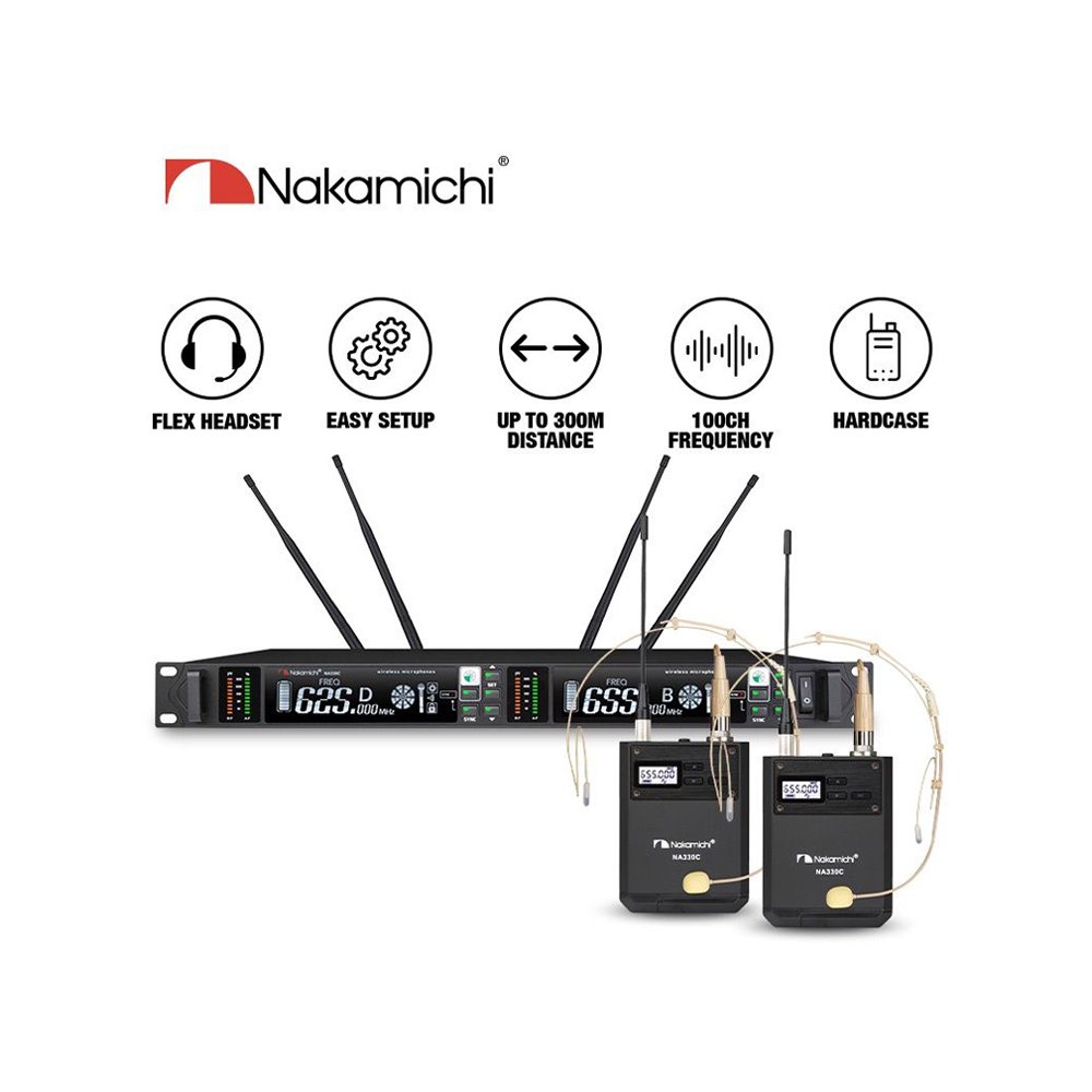 Microphone không dây Nakamichi NA330C