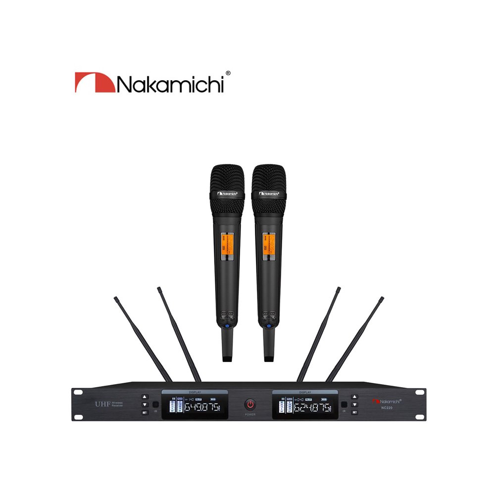 Microphone không dây karaoke Nakamichi NC220