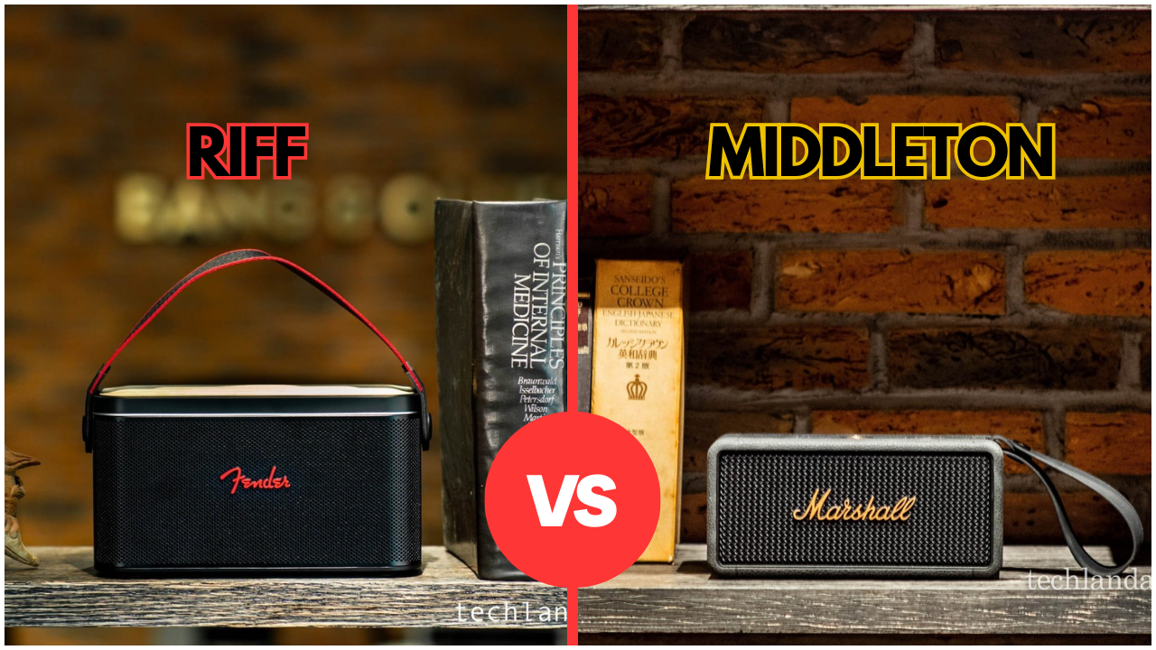 So sánh Marshall Middleton và Fender Riff, hai mẫu loa bluetooth nổi bật tầm trung