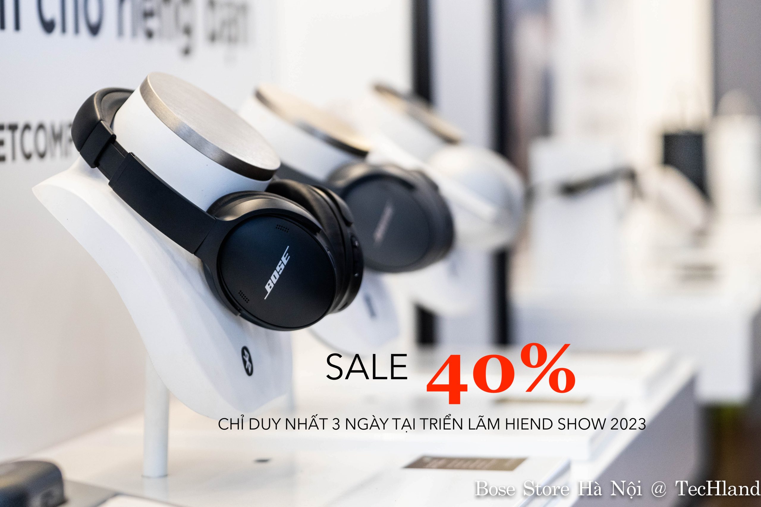 KHUYẾN MÃI KHỦNG “CHƯA TỪNG CÓ” TẠI BOSE STORE HÀ NỘI – 39 TRÀNG THI