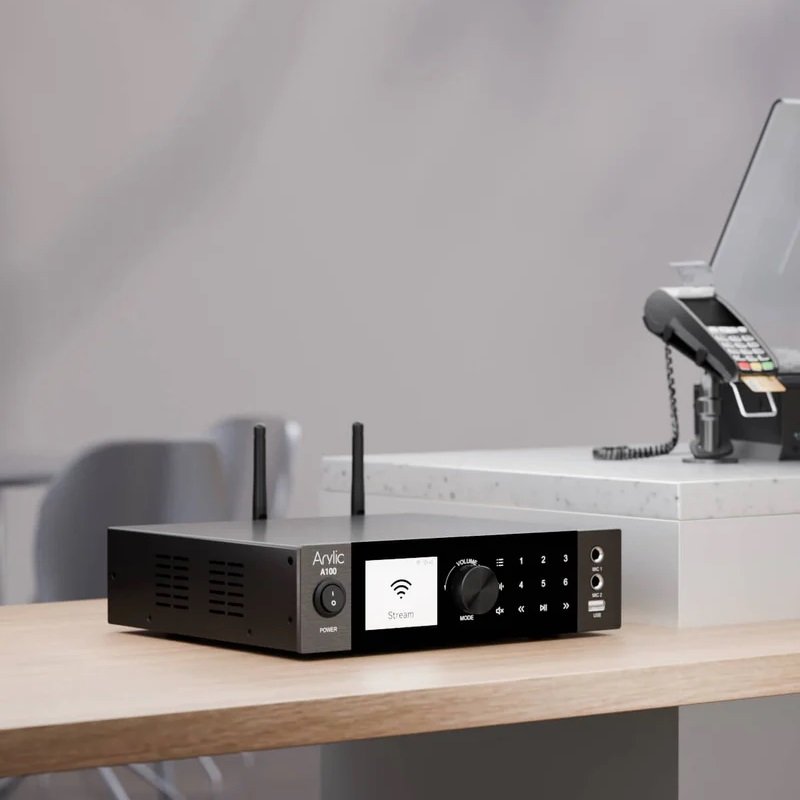 So sánh Arylic A100 và WiiM Amp Pro : lựa chọn tối ưu nhập môn nhạc số trực tuyến