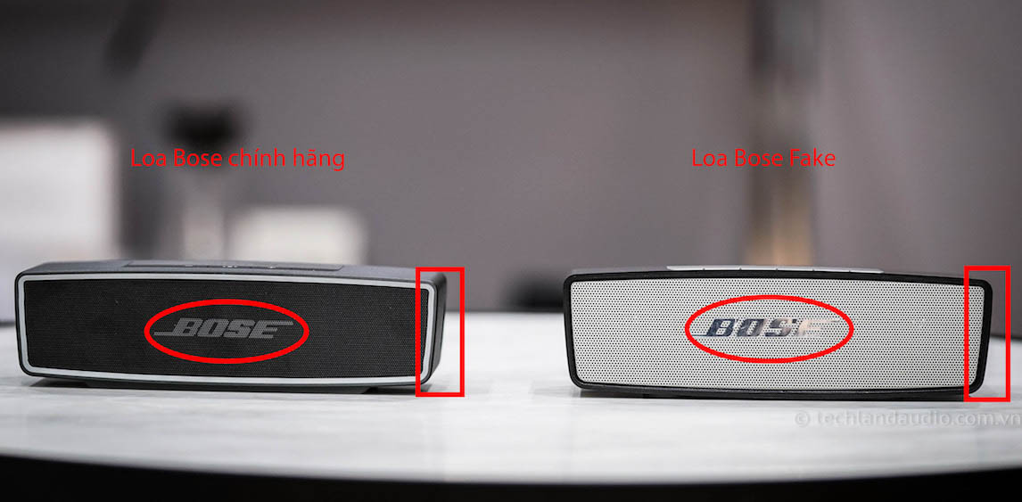 Cách Phân Biệt Loa Bose Bluetooth Soundlink Mini II Hãng & (Fake)